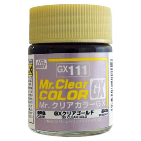 CLEAR GOLD 18ML - Mr Hobby - ModelCars.com