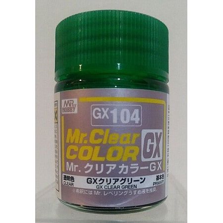 CLEAR GREEN 18ML - Mr Hobby - ModelCars.com