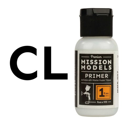 CLEAR PRIMER - Mission Model Paints - ModelCars.com