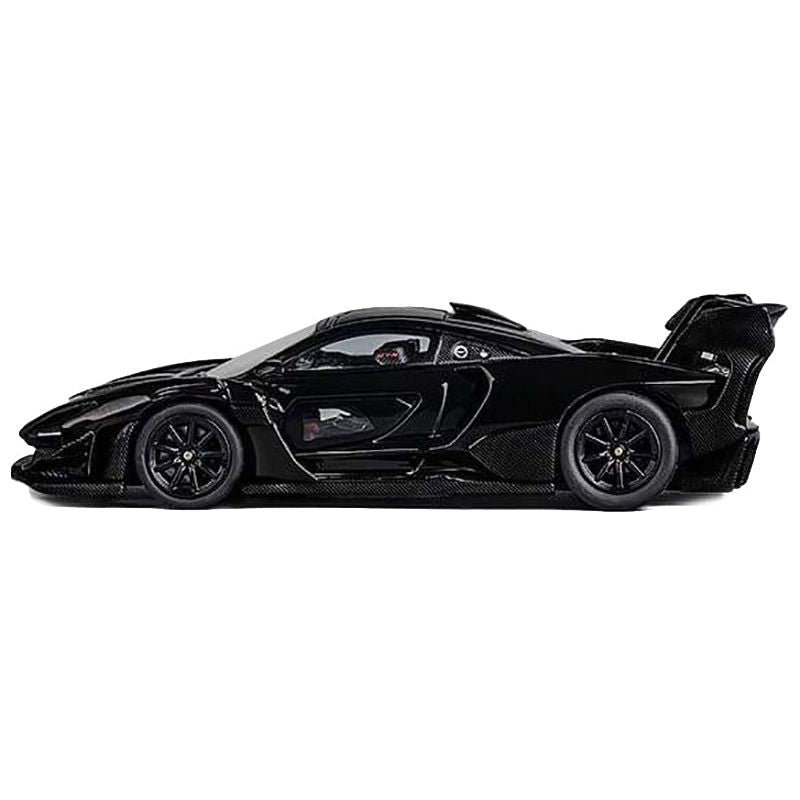 CM Models McLaren Senna GTR Black and Carbon 1/64 Diecast Model Car by CM Models-CM Models-ModelCars.com