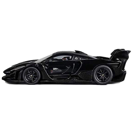 CM Models McLaren Senna GTR Black and Carbon 1/64 Diecast Model Car by CM Models-CM Models-ModelCars.com
