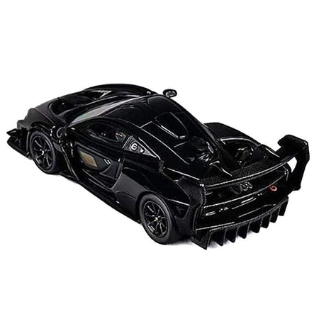 CM Models McLaren Senna GTR Black and Carbon 1/64 Diecast Model Car by CM Models-CM Models-ModelCars.com