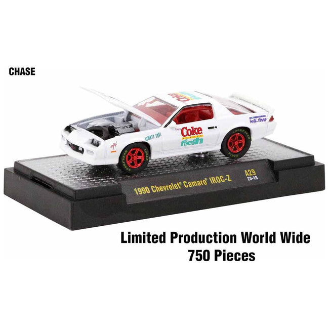 "Coca - Cola" Set of 3 pieces Release 29 Limited Edition to 5250 pieces Worldwide 1/64 Diecast Model Cars by M2 Machines - M2 - ModelCars.com