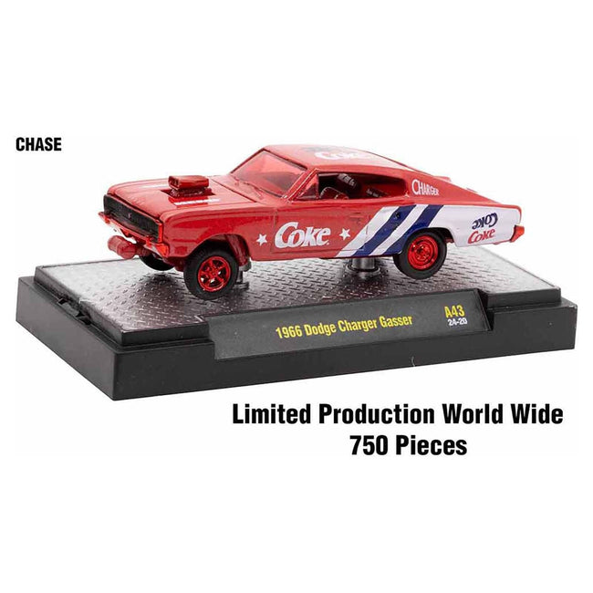 "Coca - Cola" Set of 3 pieces Release 43 Limited Edition to 10000 pieces Worldwide 1/64 Diecast Model Cars by M2 Machines - M2 - ModelCars.com
