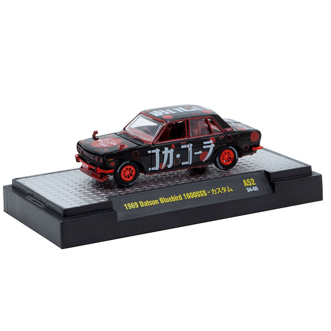 "Coca-Cola" Set of 3 pieces Release 52 Limited Edition to 10000 pieces Worldwide 1/64 Diecast Model Cars by M2 Machines-M2-ModelCars.com