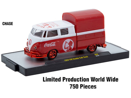 "Coca-Cola" Set of 3 pieces Release 53 Limited Edition to 10000 pieces Worldwide 1/64 Diecast Model Cars by M2 Machines-M2-ModelCars.com