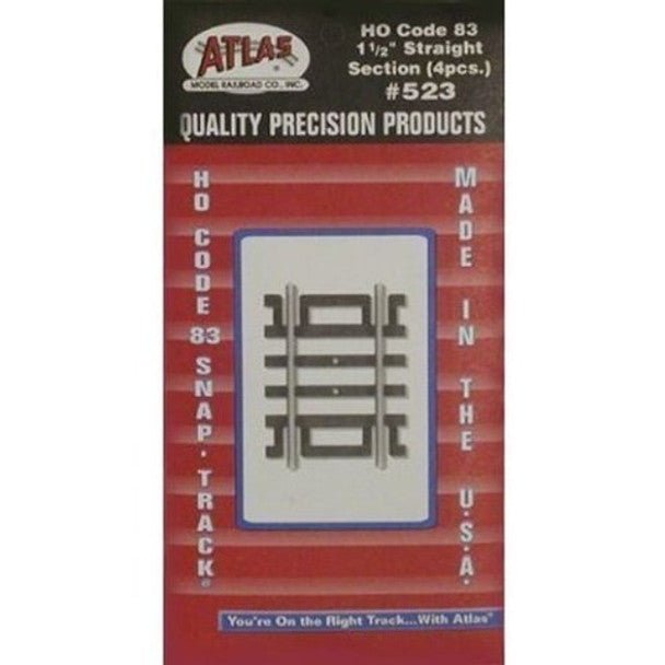 CODE 83 1 - 1/2 STRGHT 4PCS - Atlas Track - ModelCars.com