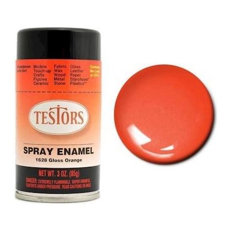 COMPETITION ORANGE SPRAY - Testors - ModelCars.com