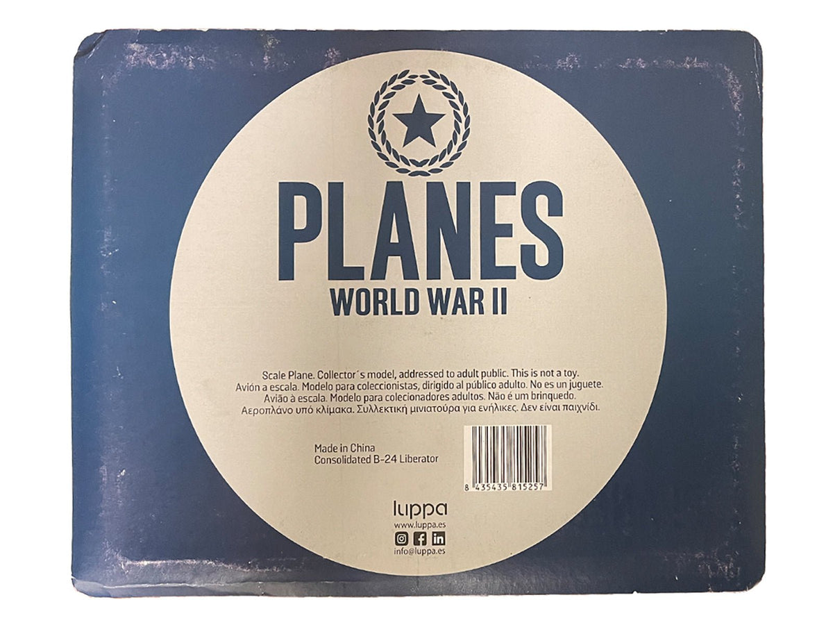 Consolidated B-24D Liberator Aircraft "You Cawn't Miss It 448th Bombardment Group 8th Air Force" (1944) British Royal Air Force 1/144 Diecast Model Airplane by Mitos Del Aire-Mitos del Aire-ModelCars.com