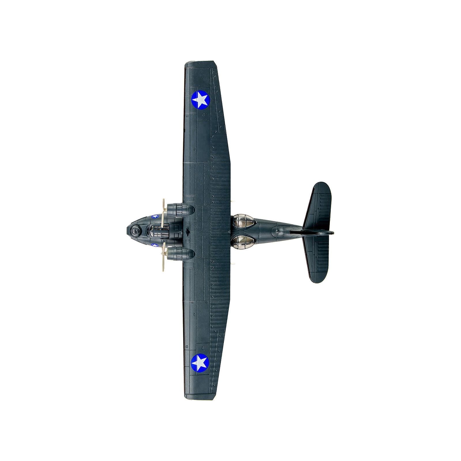 Consolidated PBY - 5A Catalina Aircraft "Commander John S. McCain South Pacific Force Henderson Field Guadalcanal Island" United States Navy (1942) "Planes of World War II" Series 1/144 Diecast Model Airplane by Luppa - Luppa - ModelCars.com