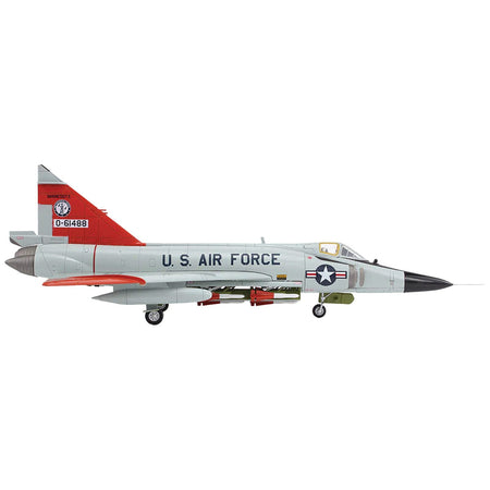 Convair F - 102A Delta Dagger Interceptor Aircraft "179th Fighter Interceptor Squadron Minnesota Air National Guard" (1966) United States Air Force "Air Power Series" 1/72 Diecast Model by Hobby Master - Hobby Master - ModelCars.com