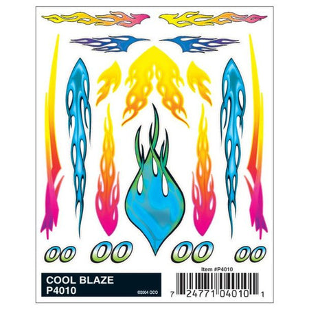 COOL BLAZE DRY TRANSFER - PINECAR - ModelCars.com