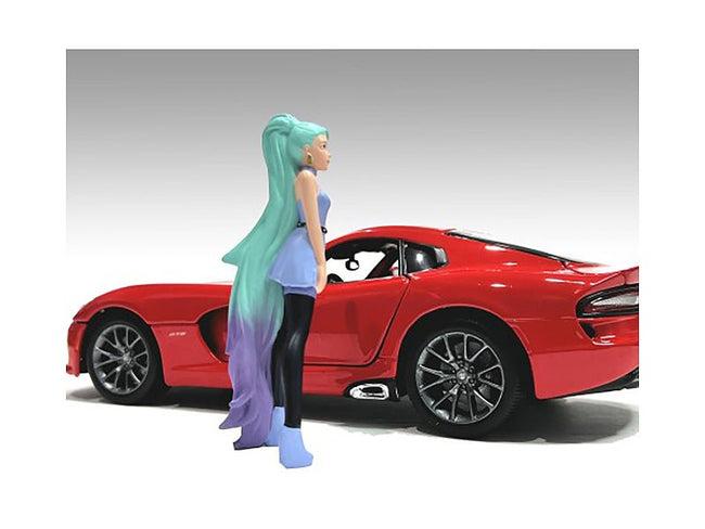 "Cosplay Girls" Figure 4 for 1/24 Scale Models by American Diorama-American Diorama-ModelCars.com