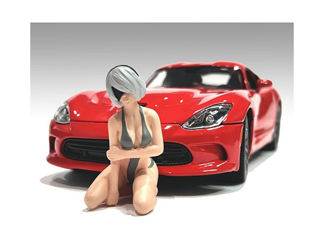 "Cosplay Girls" Figure 5 for 1/24 Scale Models by American Diorama-American Diorama-ModelCars.com