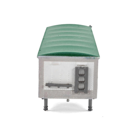 Covered Grain Trailer White with Green Tarp "SunGlo - Cargill" 1/87 (HO) Plastic Model Car by HO Logistics-HO Logistics Replicas-ModelCars.com