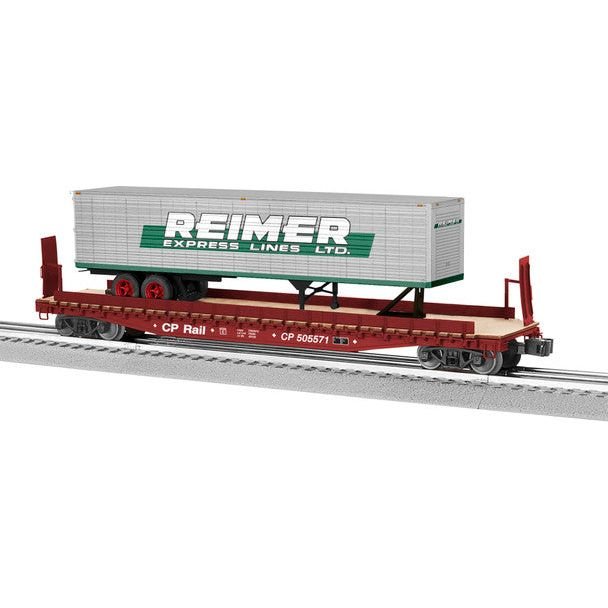 CP 50'FLATCAR W/ REIMER - Lionel - ModelCars.com