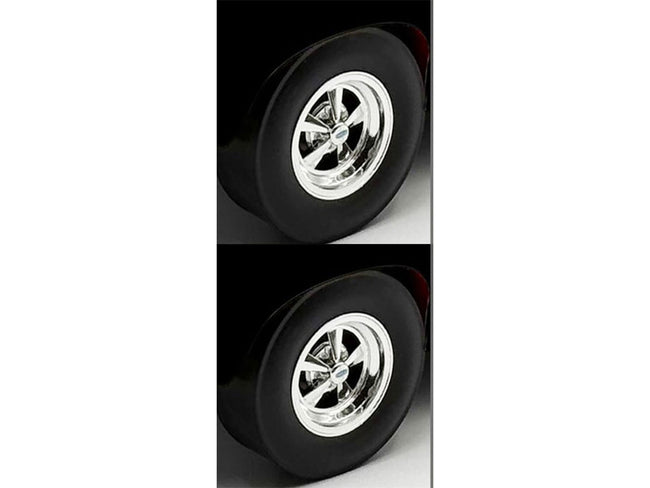 "Cragar" Wheel and Tire Set of 4 pieces from "1970 Pontiac GTO Ram Air IV" for 1/18 Scale Models by Acme-Acme-ModelCars.com