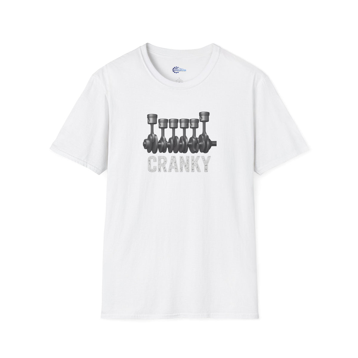 Cranky Vintage T-Shirt - Text Design + Graphic-Modelcars.com-ModelCars.com