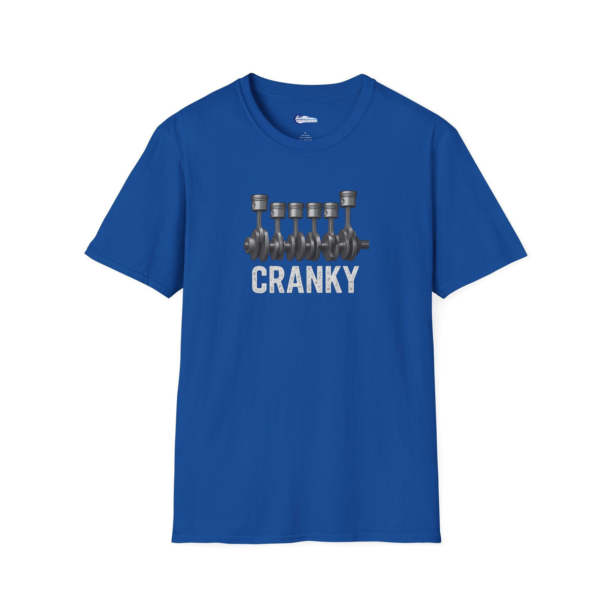 Cranky Vintage T-Shirt - Text Design + Graphic-Modelcars.com-ModelCars.com