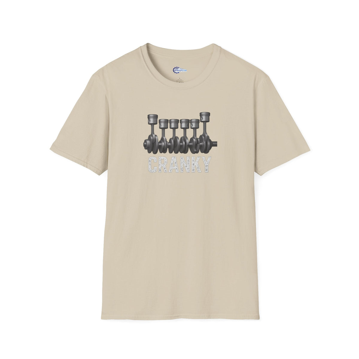 Cranky Vintage T-Shirt - Text Design + Graphic-Modelcars.com-ModelCars.com