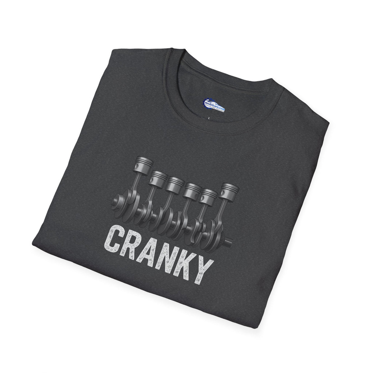 Cranky Vintage T-Shirt - Text Design + Graphic-Modelcars.com-ModelCars.com