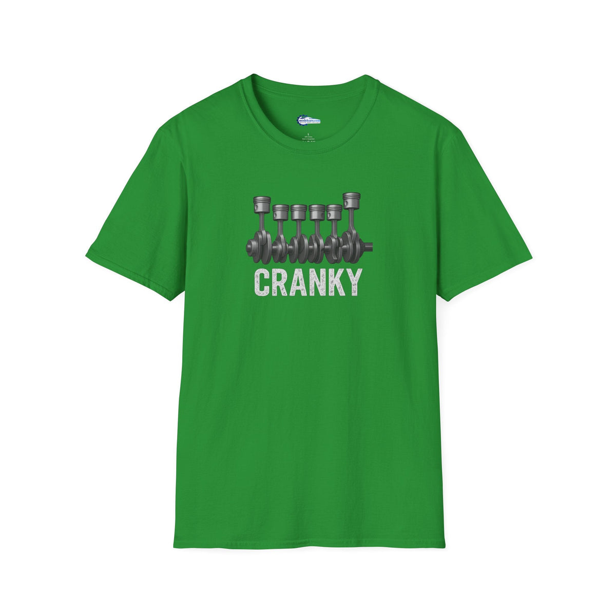 Cranky Vintage T-Shirt - Text Design + Graphic-Modelcars.com-ModelCars.com