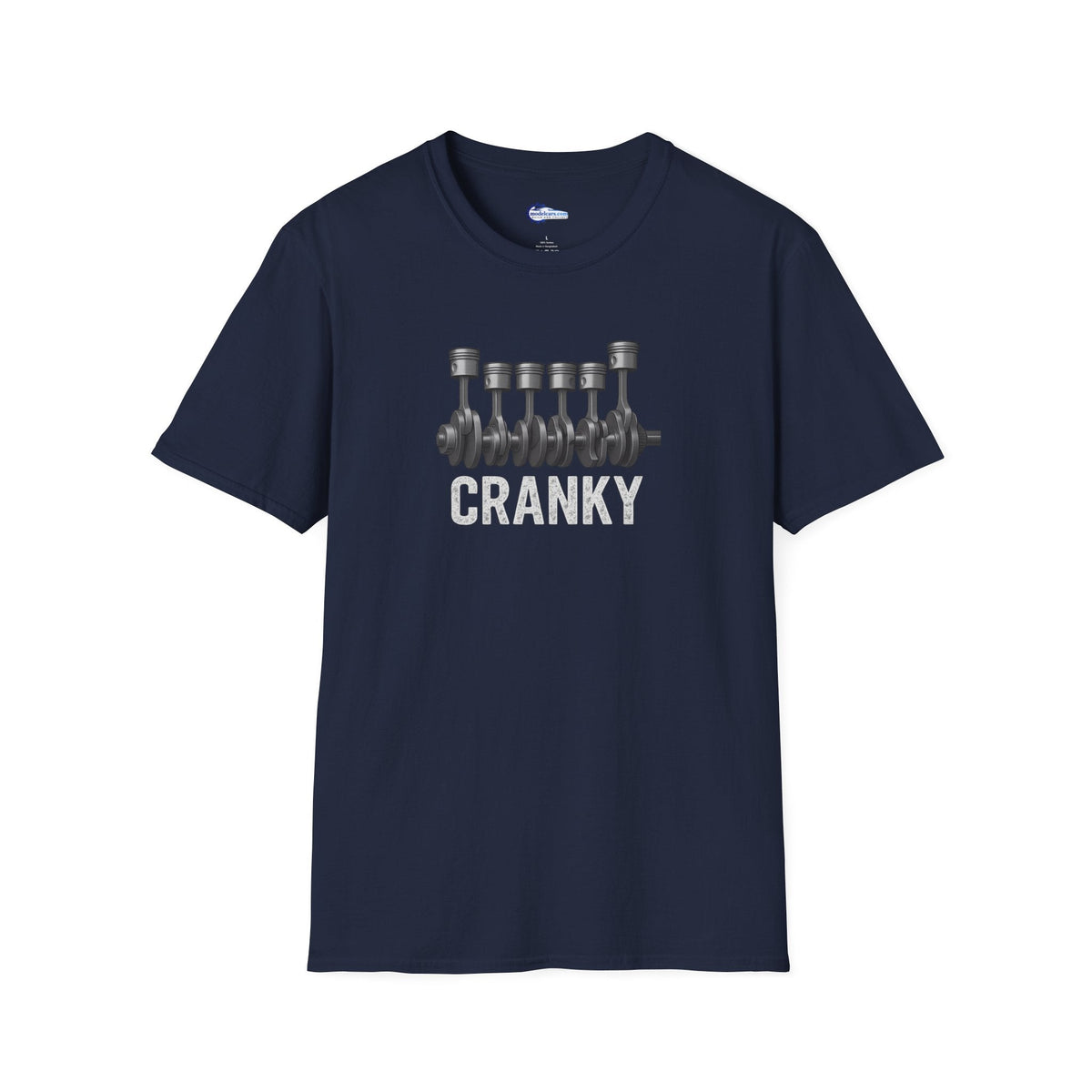 Cranky Vintage T-Shirt - Text Design + Graphic-Modelcars.com-ModelCars.com