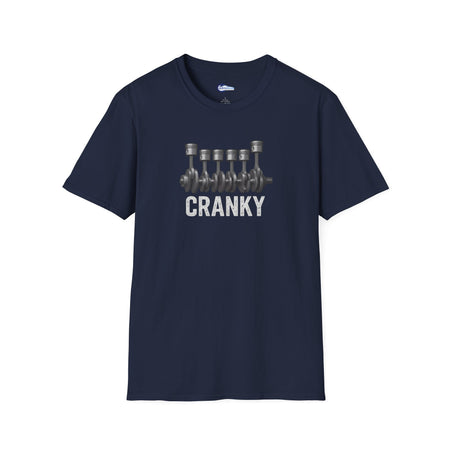 Cranky Vintage T-Shirt - Text Design + Graphic-Modelcars.com-ModelCars.com