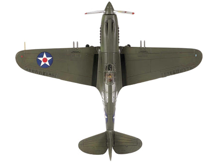 Curtiss P-40B HAWK 81A-2 (P-8127) Aircraft Fighter "47th Pursuit Squadron (15th Pursuit Group) Serial : 316/15P Hawaiian Islands Pearl Habor" (7 December 1941) "WW2 Aircrafts Series" 1/72 Diecast Model by Forces of Valor-Forces Of Valor-ModelCars.com