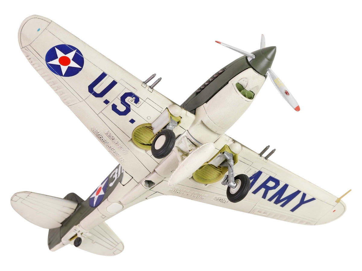 Curtiss P-40B HAWK 81A-2 (P-8127) Aircraft Fighter "47th Pursuit Squadron (15th Pursuit Group) Serial : 316/15P Hawaiian Islands Pearl Habor" (7 December 1941) "WW2 Aircrafts Series" 1/72 Diecast Model by Forces of Valor-Forces Of Valor-ModelCars.com