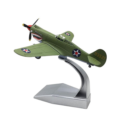 Curtiss P-40E Warhawk Fighter Aircraft "China-Burma-India Theater" (1942) United States Army Air Forces 1/72 Diecast Model Airplane-Other-ModelCars.com