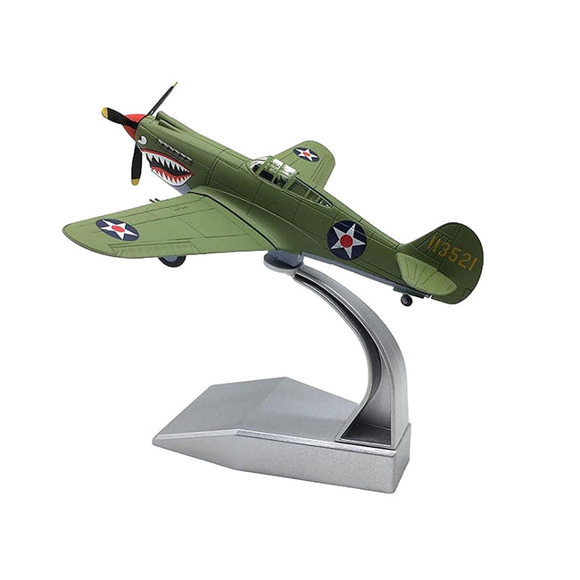 Curtiss P-40E Warhawk Fighter Aircraft "China-Burma-India Theater" (1942) United States Army Air Forces 1/72 Diecast Model Airplane-Other-ModelCars.com