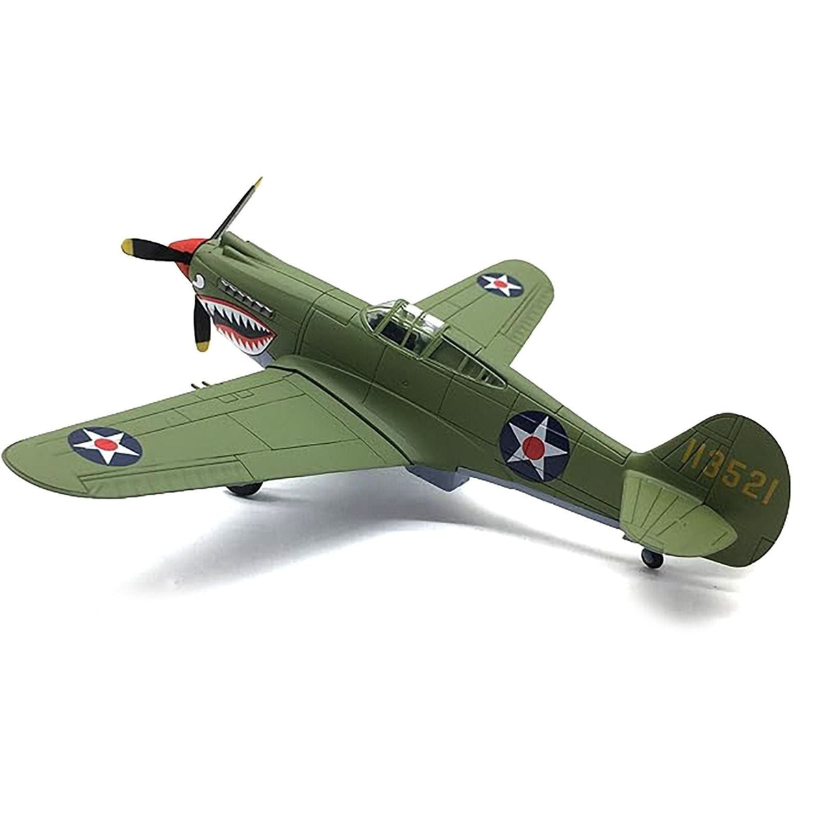 Curtiss P-40E Warhawk Fighter Aircraft "China-Burma-India Theater" (1942) United States Army Air Forces 1/72 Diecast Model Airplane-Other-ModelCars.com