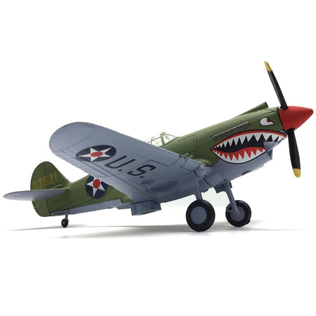 Curtiss P-40E Warhawk Fighter Aircraft "China-Burma-India Theater" (1942) United States Army Air Forces 1/72 Diecast Model Airplane-Other-ModelCars.com