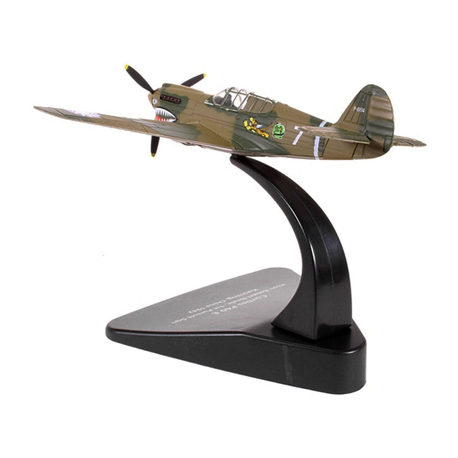 Curtiss P40 E Warhawk Fighter Plane Pilot: Robert Neale 1st Pursuit Squadron Kunming China (1944) "Oxford Aviation" Series 1/72 Diecast Model Airplane by Oxford Diecast-Oxford Diecast-ModelCars.com