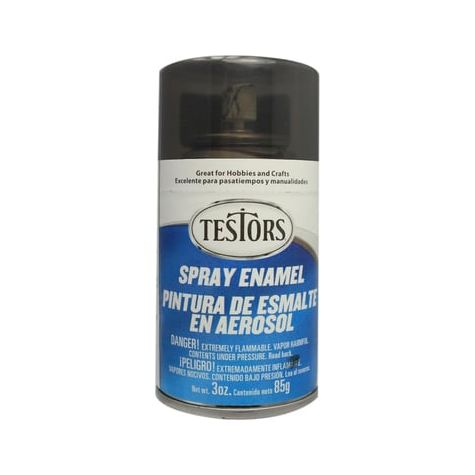 CUSTOM TRANS BLACK SPRAY - Testors - ModelCars.com