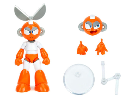 Cut Man 4.5" Moveable Figure with Accessories and Alternate Head and Hands "Mega Man" (1987) Video Game Model by Jada-Jada-ModelCars.com