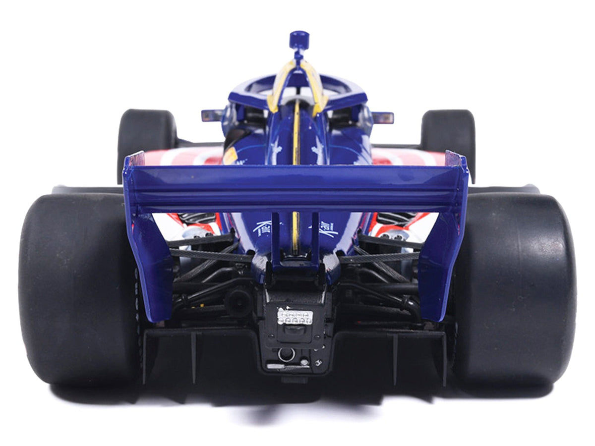 Dallara IndyCar 14 Santino Ferrucci "HFOT.Org" AJ Foyt Racing (Road Course Configuration) "NTT IndyCar Series" (2026) 1/18 Diecast Model Car by IXO Models-IXO-ModelCars.com