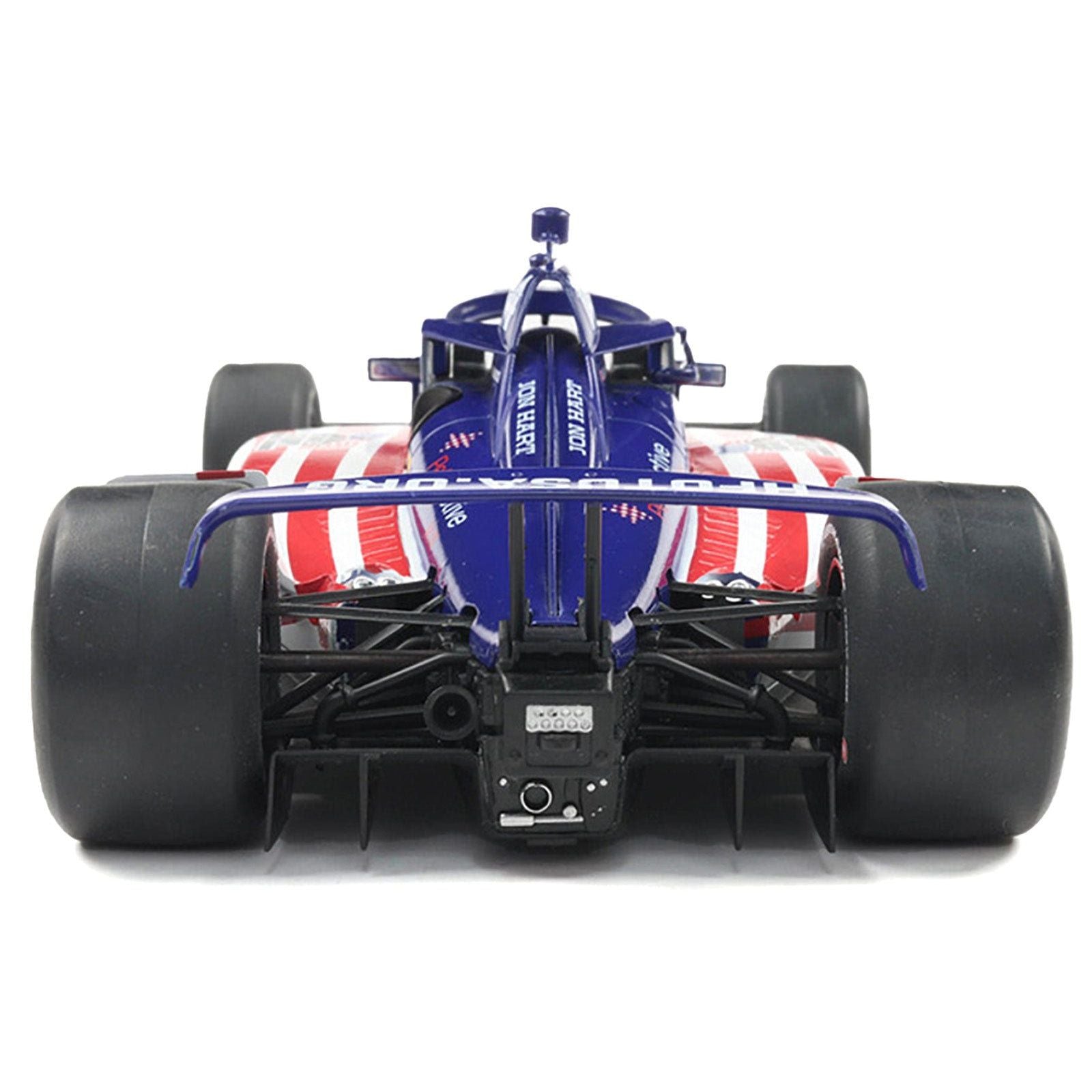 Dallara IndyCar 14 Santino Ferrucci "Homes For Our Troops" AJ Foyt Racing (Super Speedway Configuration) "NTT IndyCar Series" (2025) 1/18 Diecast Model Car by IXO Models - IXO - ModelCars.com