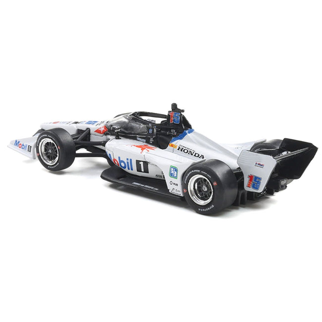 Dallara IndyCar 15 Graham Rahal "Mobil 1" Rahal Letterman Lanigan Racing (Road Course Configuration) "NTT IndyCar Series" (2025) 1/64 Diecast Model Car by IXO Models - IXO - ModelCars.com