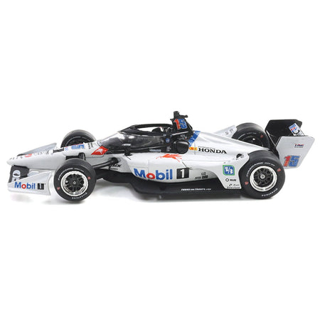 Dallara IndyCar 15 Graham Rahal "Mobil 1" Rahal Letterman Lanigan Racing (Road Course Configuration) "NTT IndyCar Series" (2025) 1/64 Diecast Model Car by IXO Models - IXO - ModelCars.com
