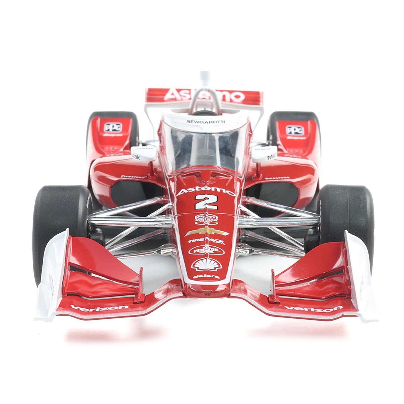 Dallara IndyCar 2 Josef Newgarden "Astemo" Team Penske (Road Course Configuration) "NTT IndyCar Series" (2025) 1/18 Diecast Model Car by IXO Models - IXO - ModelCars.com