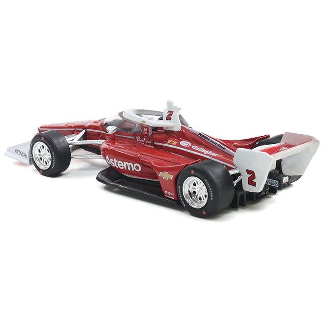 Dallara IndyCar #2 Josef Newgarden "Astemo" Team Penske (Road Course Configuration) "NTT IndyCar Series" (2025) 1/64 Diecast Model Car by IXO Models-IXO-ModelCars.com