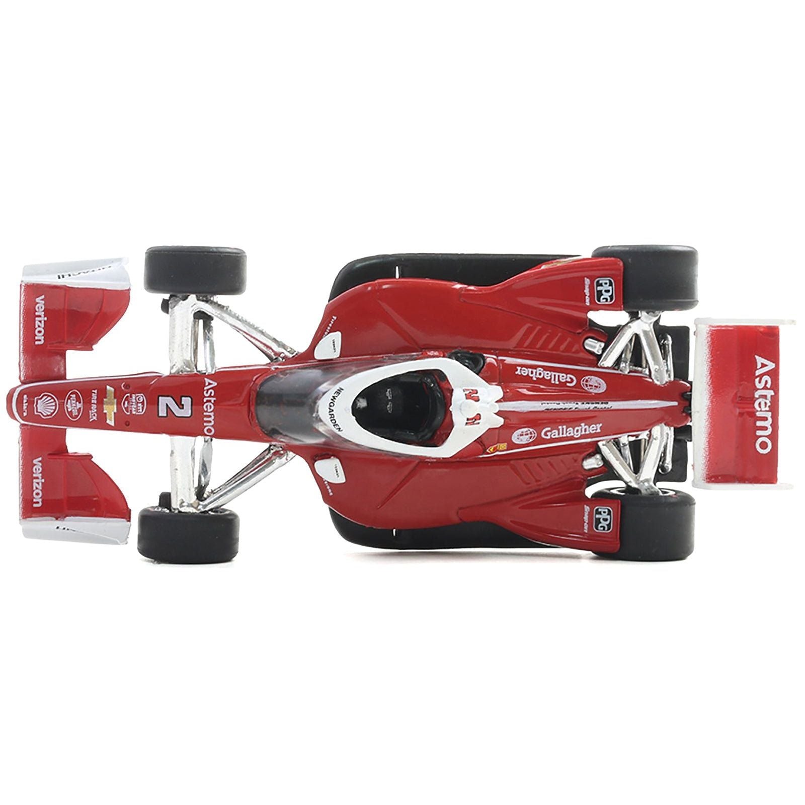 Dallara IndyCar 2 Josef Newgarden "Astemo" Team Penske (Road Course Configuration) "NTT IndyCar Series" (2025) 1/64 Diecast Model Car by IXO Models - IXO - ModelCars.com