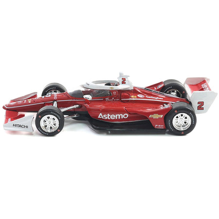 Dallara IndyCar 2 Josef Newgarden "Astemo" Team Penske (Road Course Configuration) "NTT IndyCar Series" (2025) 1/64 Diecast Model Car by IXO Models - IXO - ModelCars.com