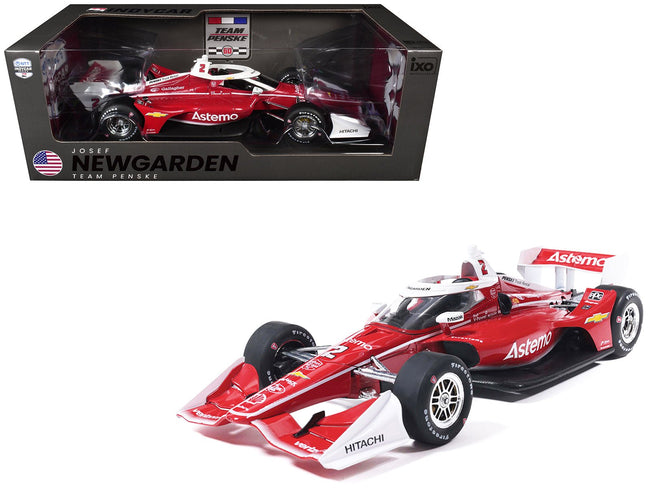 Dallara IndyCar #2 Josef Newgarden "Astemo" Team Penske (Road Course Configuration) "NTT IndyCar Series" (2026) 1/18 Diecast Model Car by IXO Models-IXO-ModelCars.com