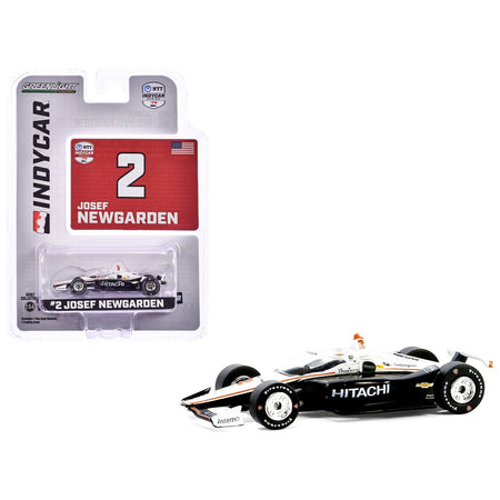 Dallara IndyCar 2 Josef Newgarden "Hitachi" Team Penske "NTT IndyCar Series" (2024) 1/64 Diecast Model Car by Greenlight - Greenlight - ModelCars.com