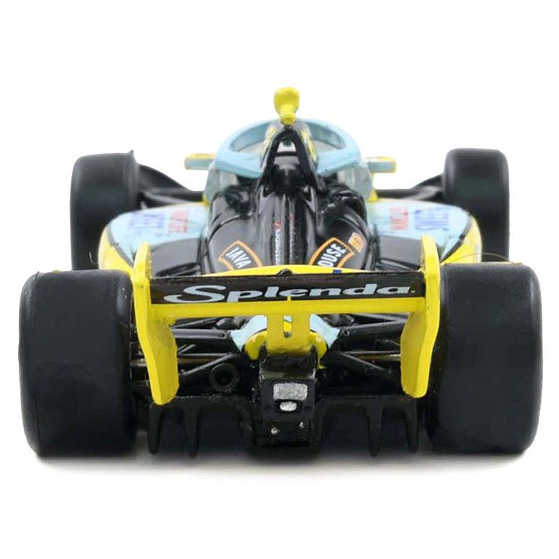 Dallara IndyCar 21 Christian Rasmussen "Splenda" Ed Carpenter Racing (Road Course Configuration) "NTT IndyCar Series" (2025) 1/64 Diecast Model Car by IXO Models - IXO - ModelCars.com