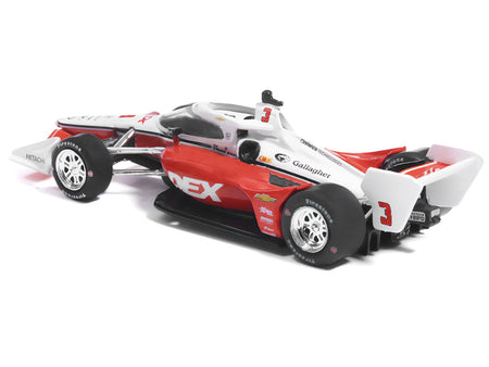 Dallara IndyCar 3 Scott McLaughlin "DEX" Team Penske (Road Course Configuration) "NTT IndyCar Series" (2026) 1/64 Diecast Model by IXO Models-IXO-ModelCars.com