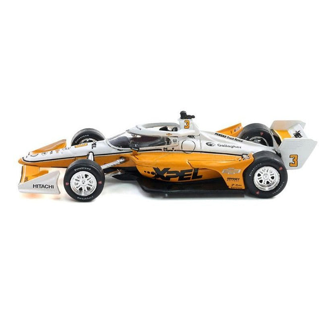 Dallara IndyCar #3 Scott McLaughlin "XPEL" Team Penske (Road Course Configuration) "NTT IndyCar Series" (2025) 1/64 Diecast Model Car by IXO Models-IXO-ModelCars.com